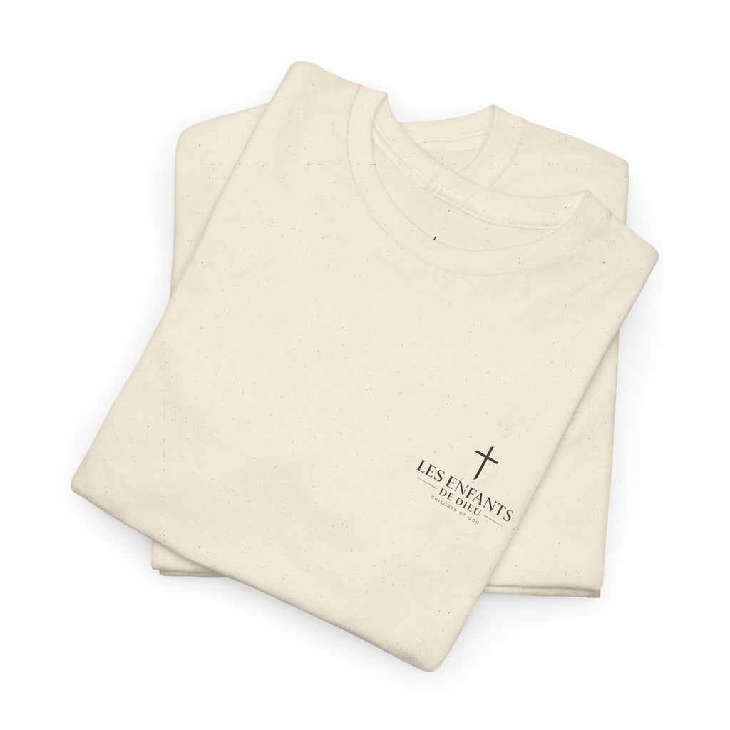 Les Enfants de Dieu Tee - Jesus Saves Tee - Psalm 23:4