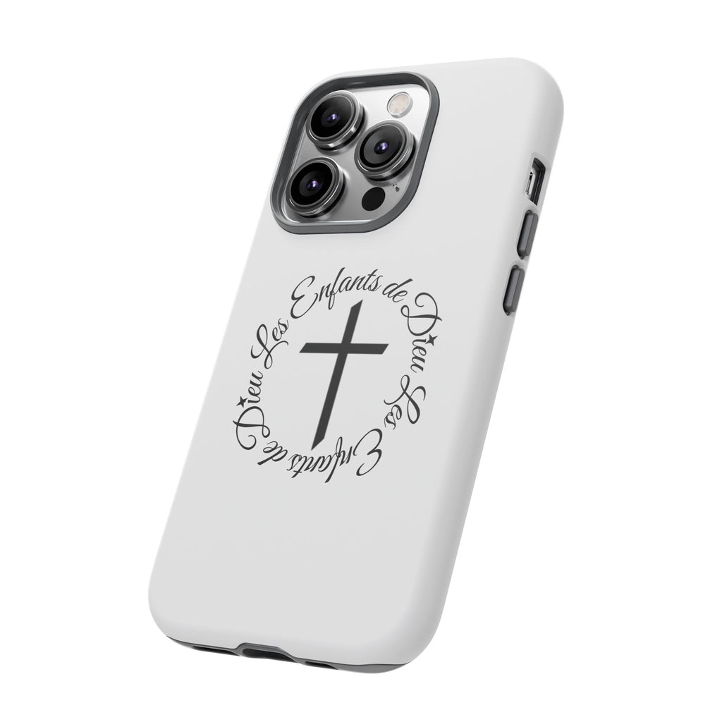 Les Enfants de Dieu Cross Phone Case
