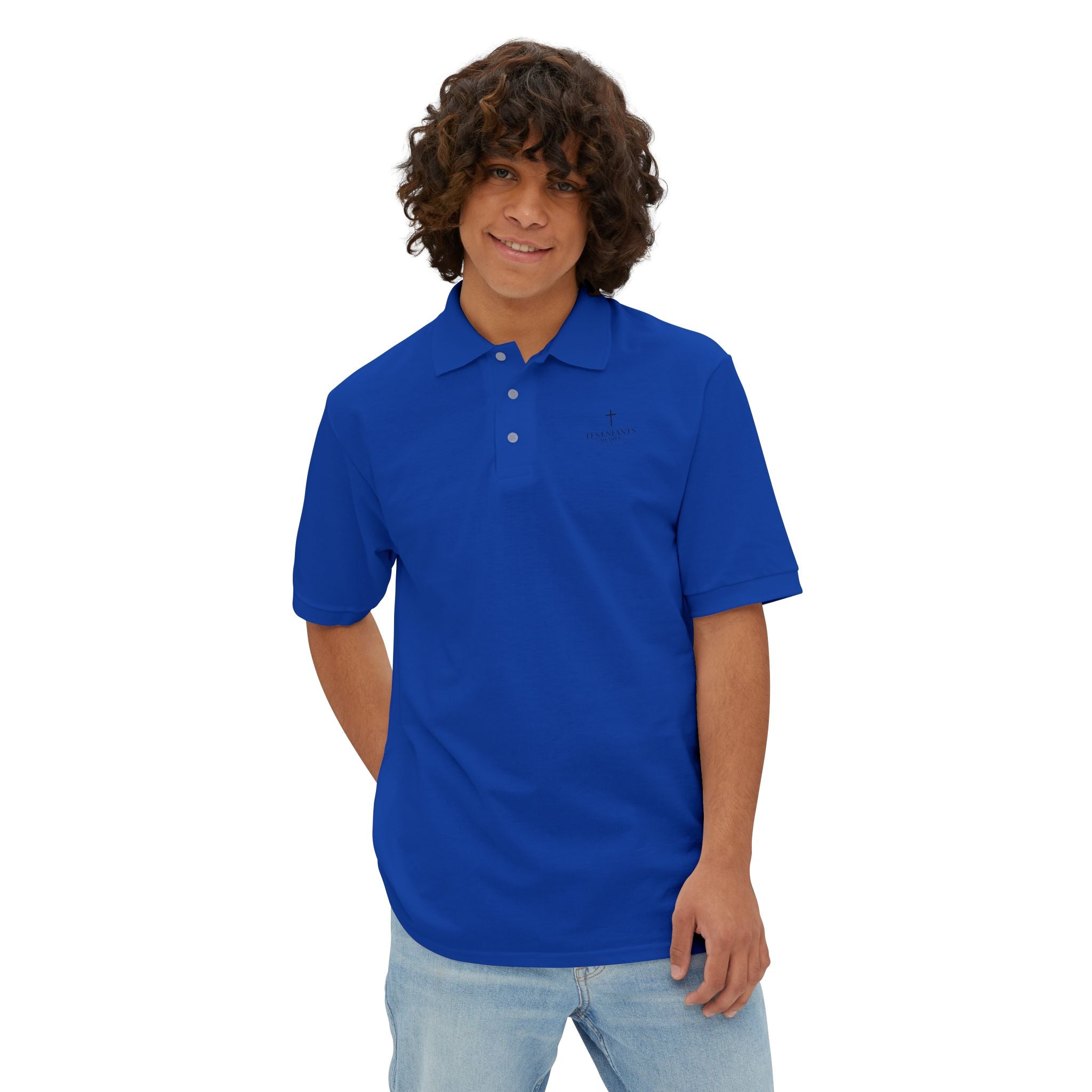 Les Enfants de Dieu 100% Cotton Men's Polo