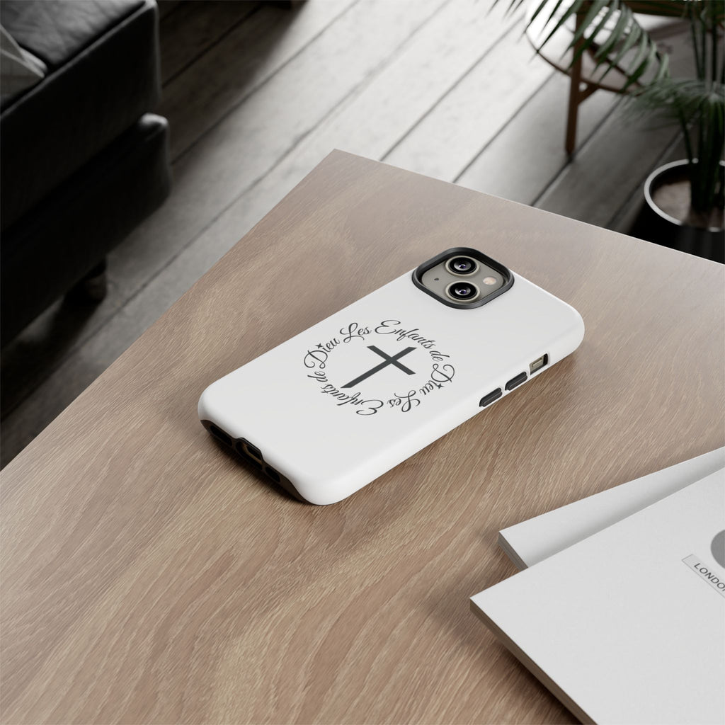 Les Enfants de Dieu Cross Phone Case