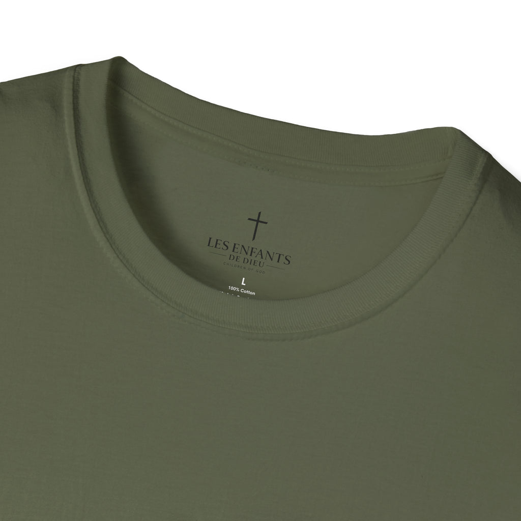 Les Enfants de Dieu T-Shirt — Jesus Saves Shirt - Psalm 23:4