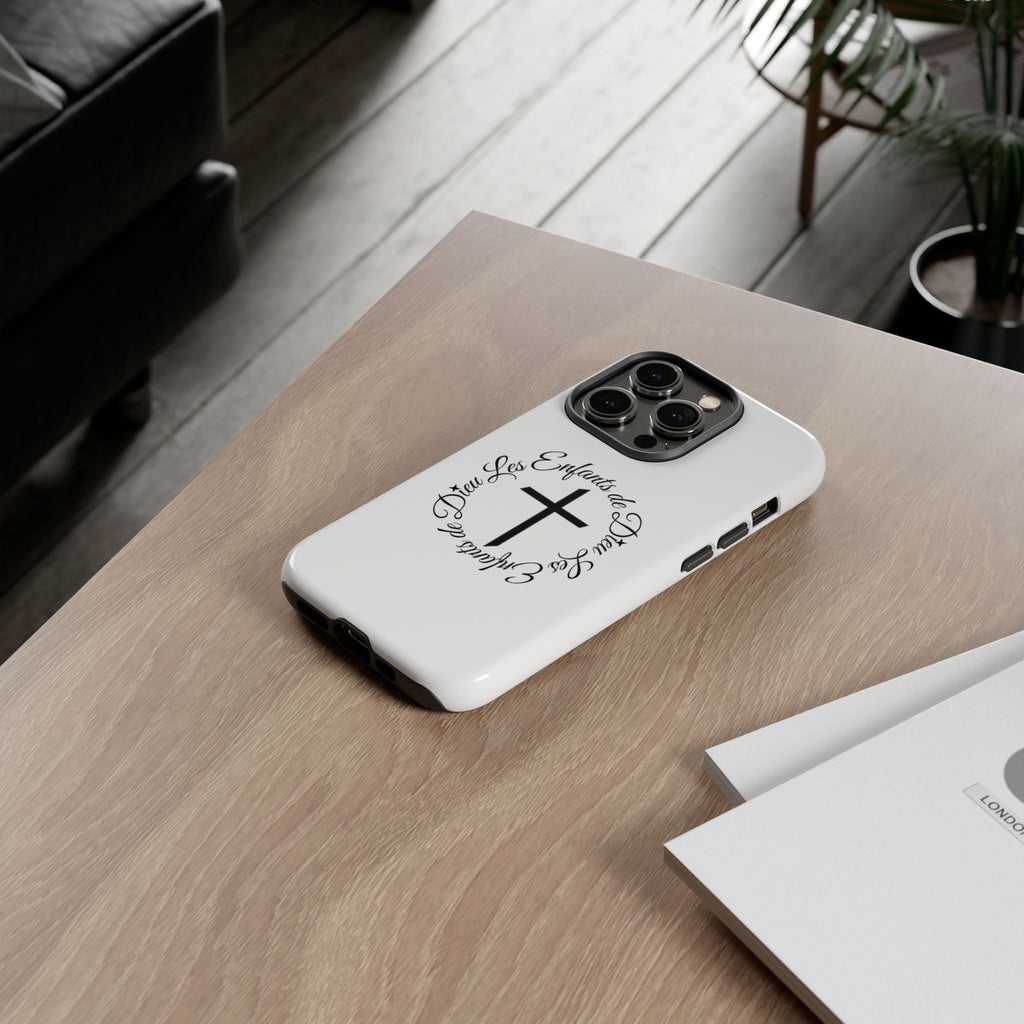 Les Enfants de Dieu Cross Phone Case