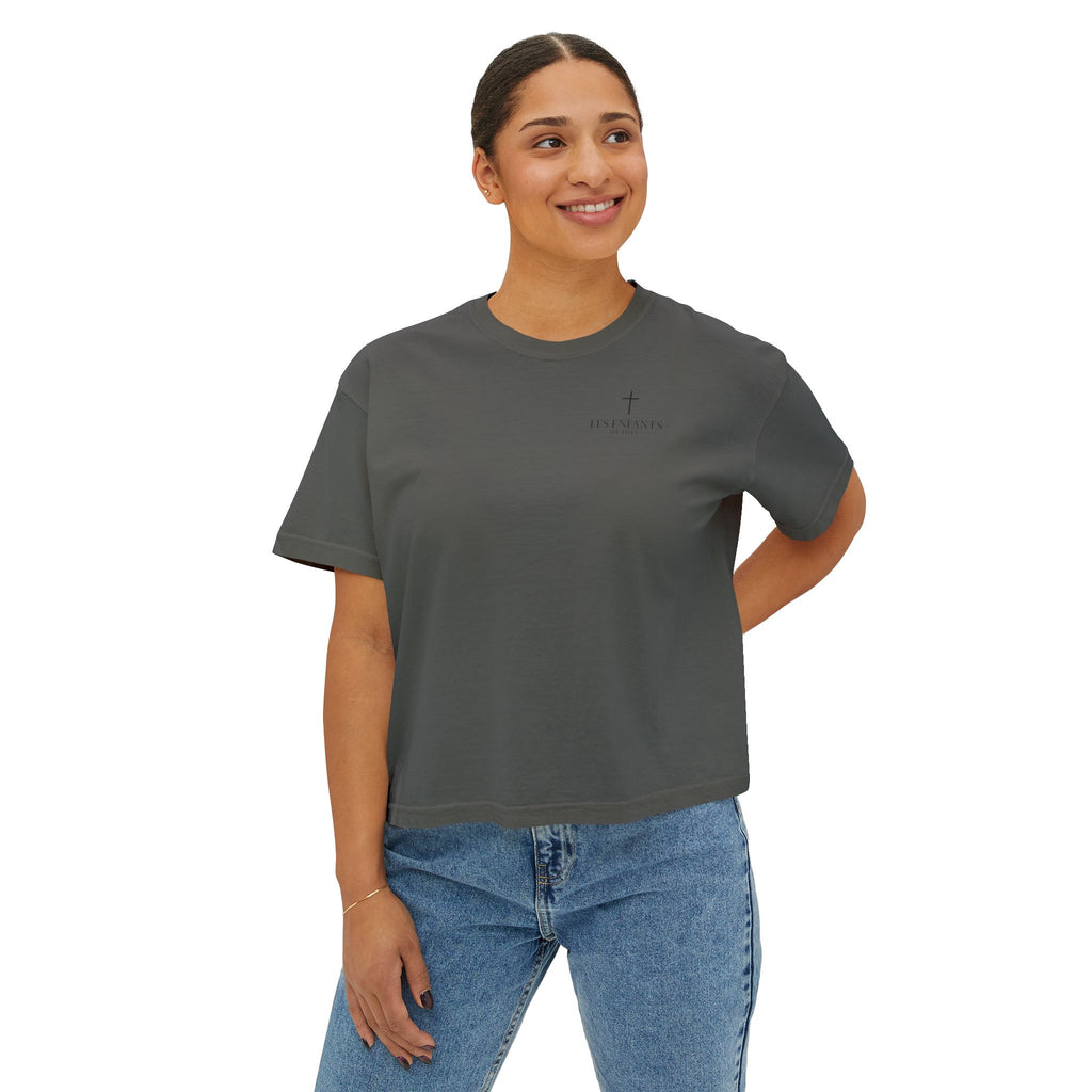 Les Enfants de Dieu Women's Boxy Tee