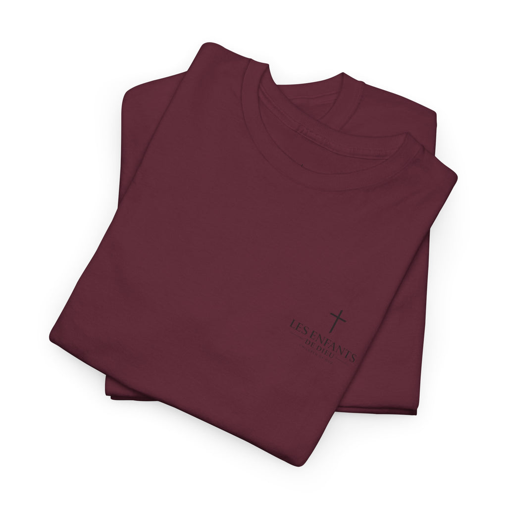 Les Enfants de Dieu Tee - Jesus Saves Tee - Psalm 23:4