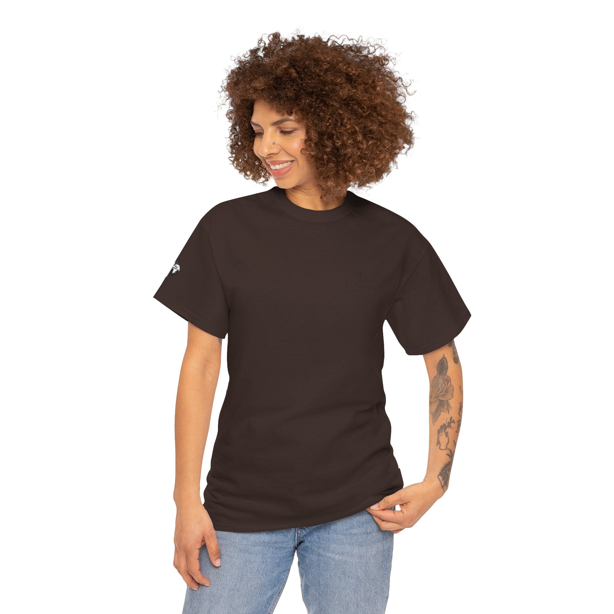 Les Enfants de Dieu Tee - Jesus Saves Tee - Psalm 23:4