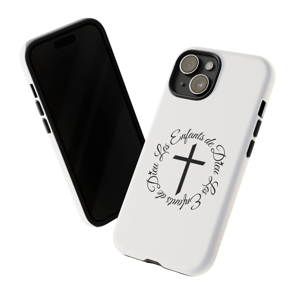 Les Enfants de Dieu Cross Phone Case