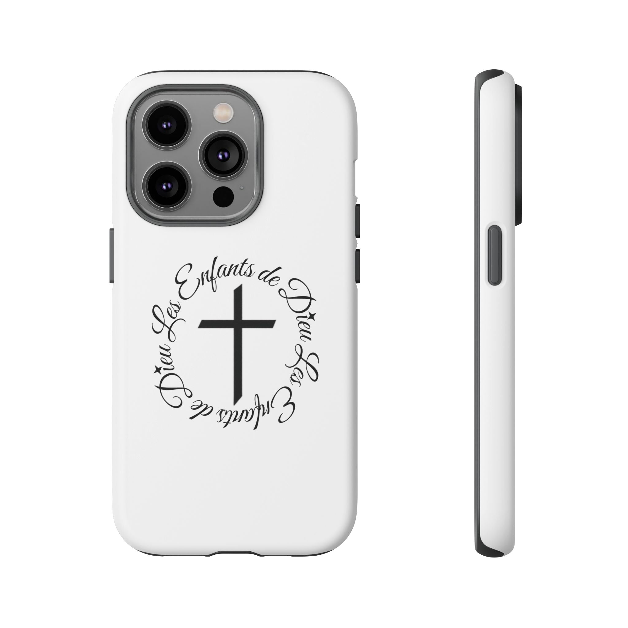 Les Enfants de Dieu Cross Phone Case