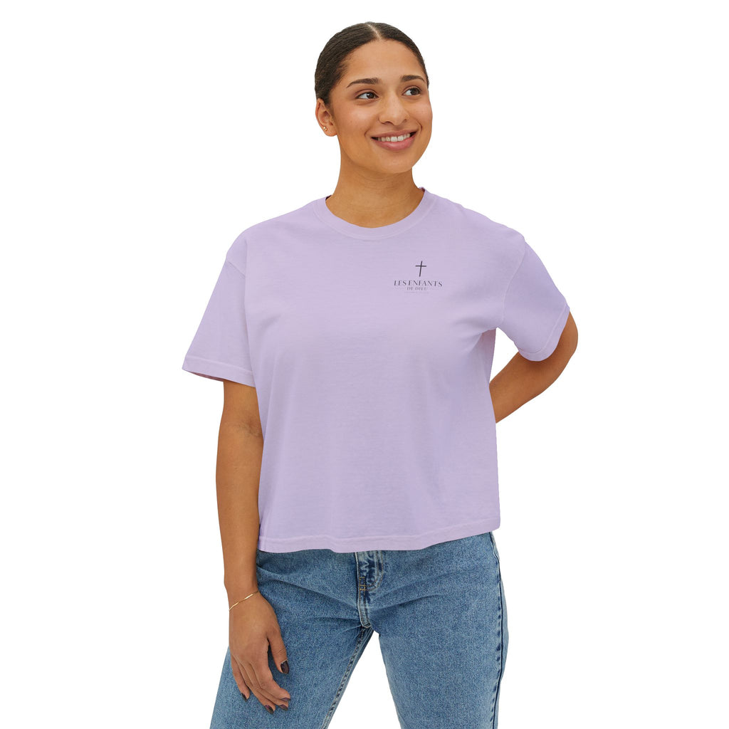 Les Enfants de Dieu Women's Boxy Tee