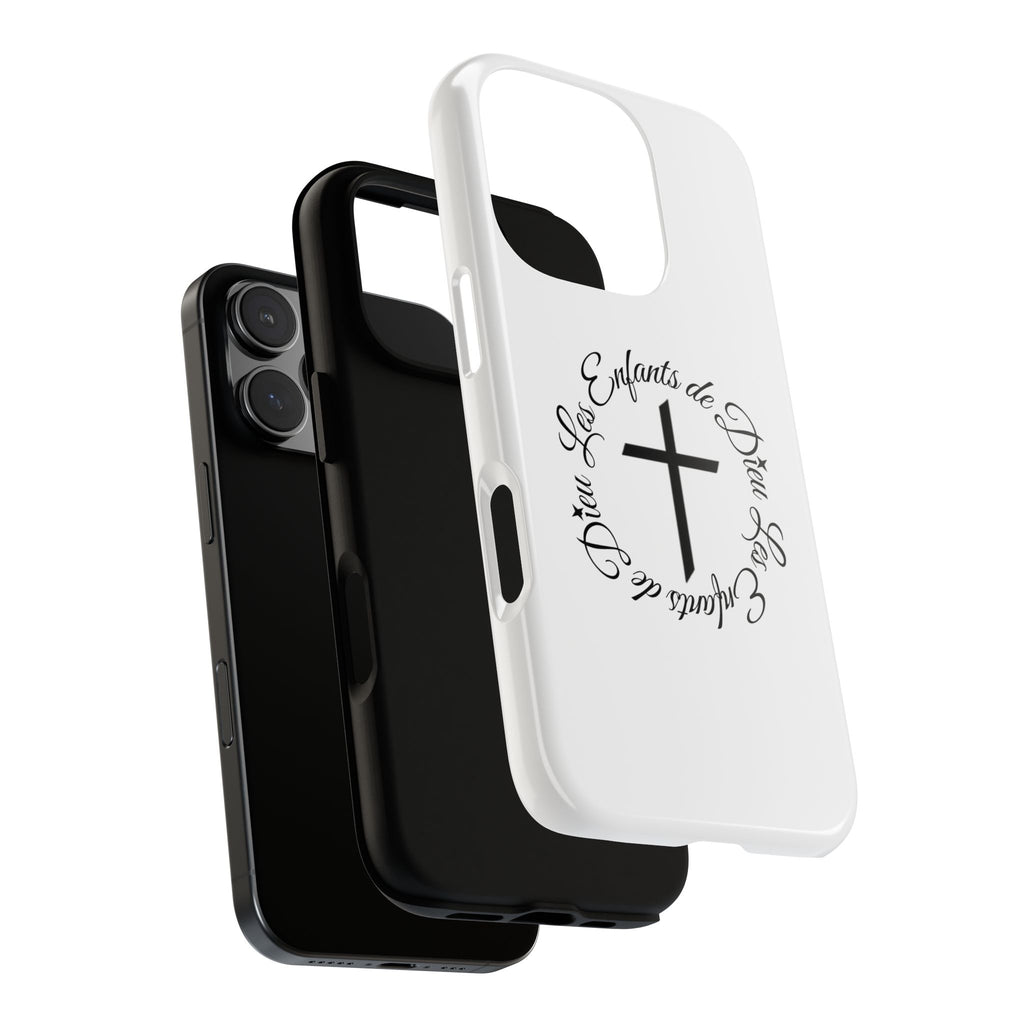 Les Enfants de Dieu Cross Phone Case
