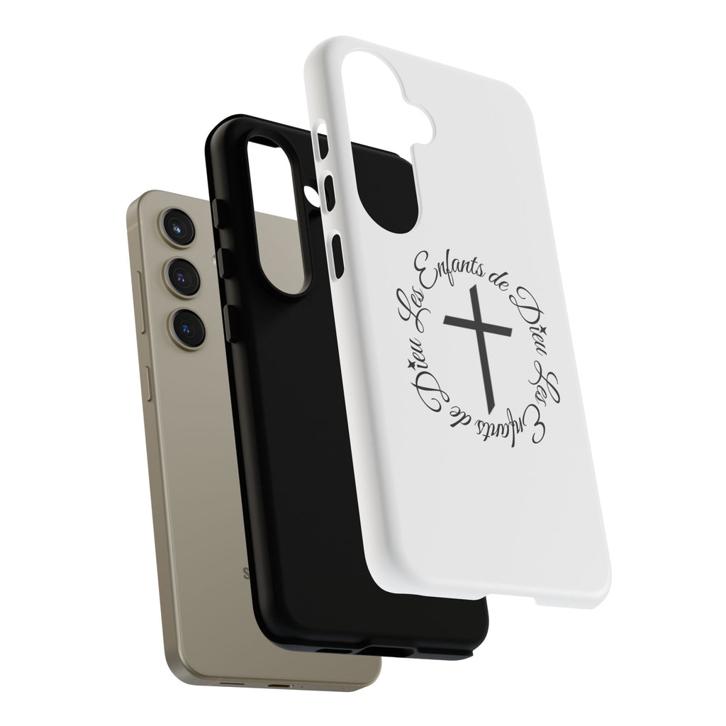 Les Enfants de Dieu Cross Phone Case