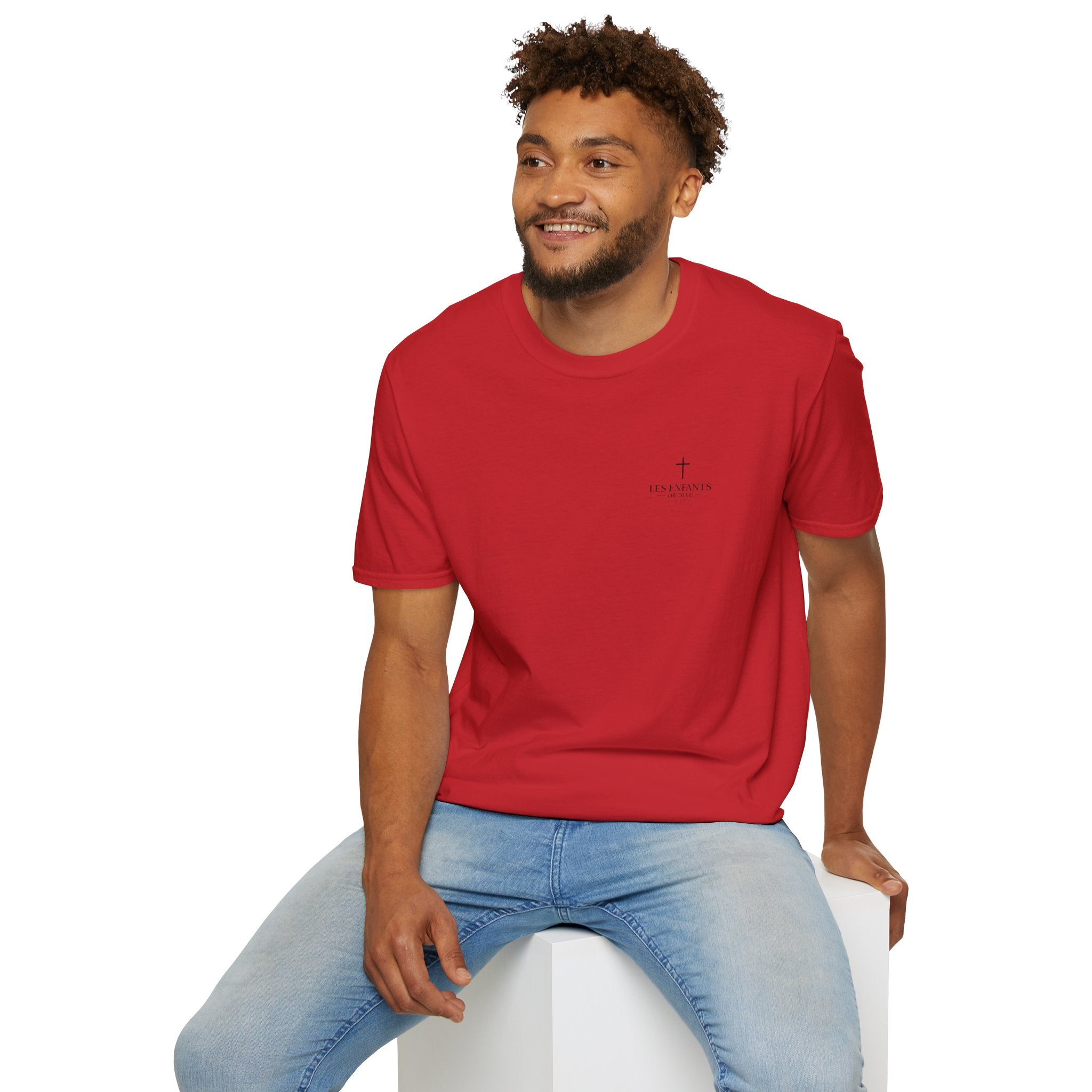 Les Enfants de Dieu T-Shirt — Jesus Saves Shirt - Psalm 23:4