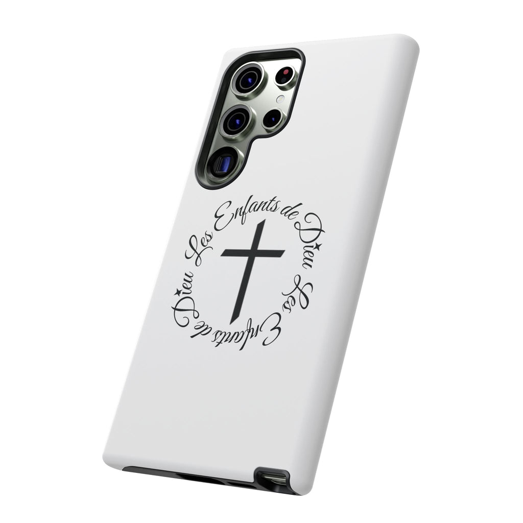 Les Enfants de Dieu Cross Phone Case