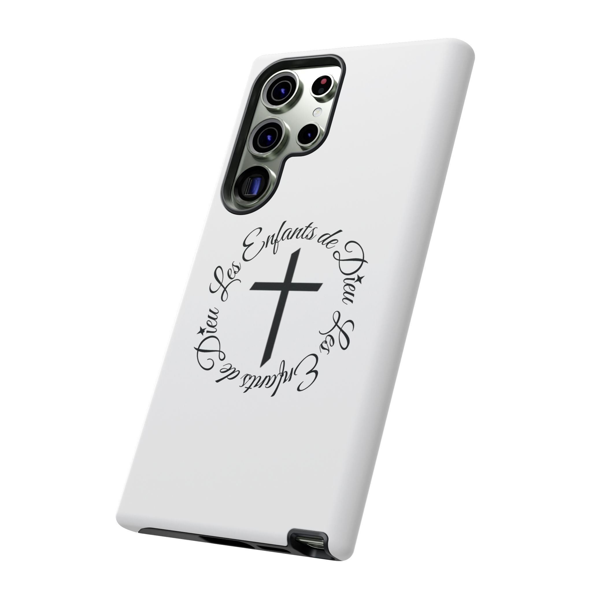 Les Enfants de Dieu Cross Phone Case