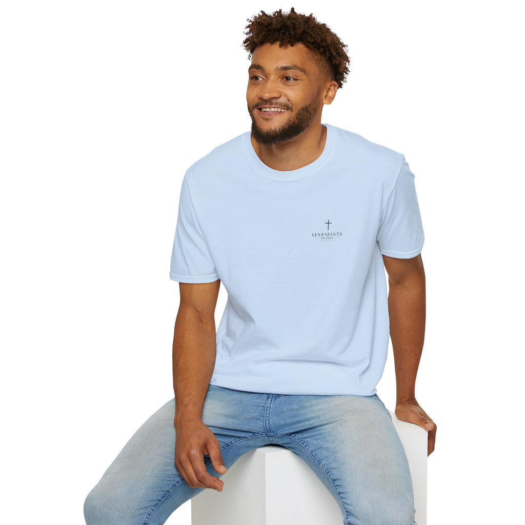 Les Enfants de Dieu T-Shirt — Jesus Saves Shirt - Psalm 23:4