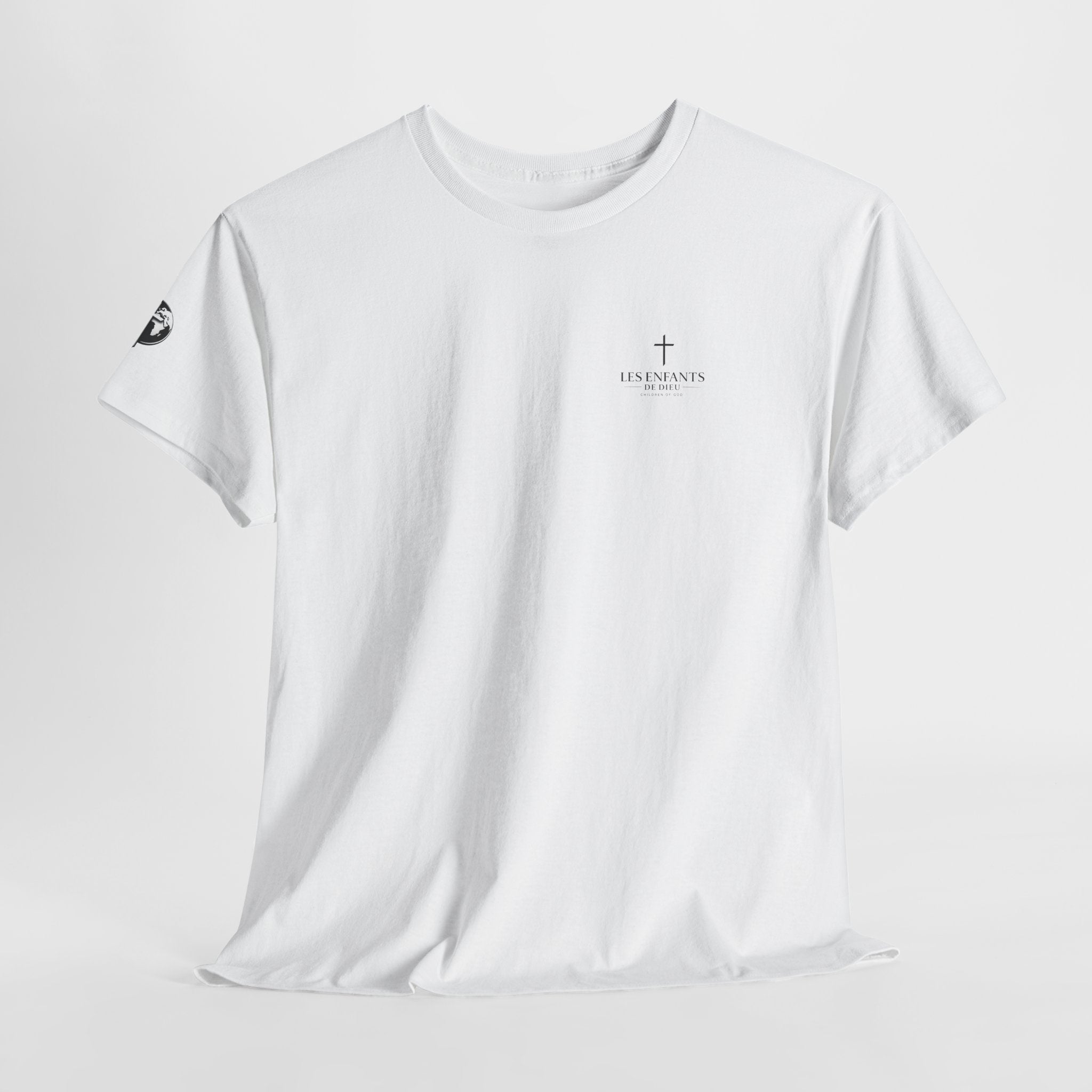 Les Enfants de Dieu Tee - Jesus Saves Tee - Psalm 23:4