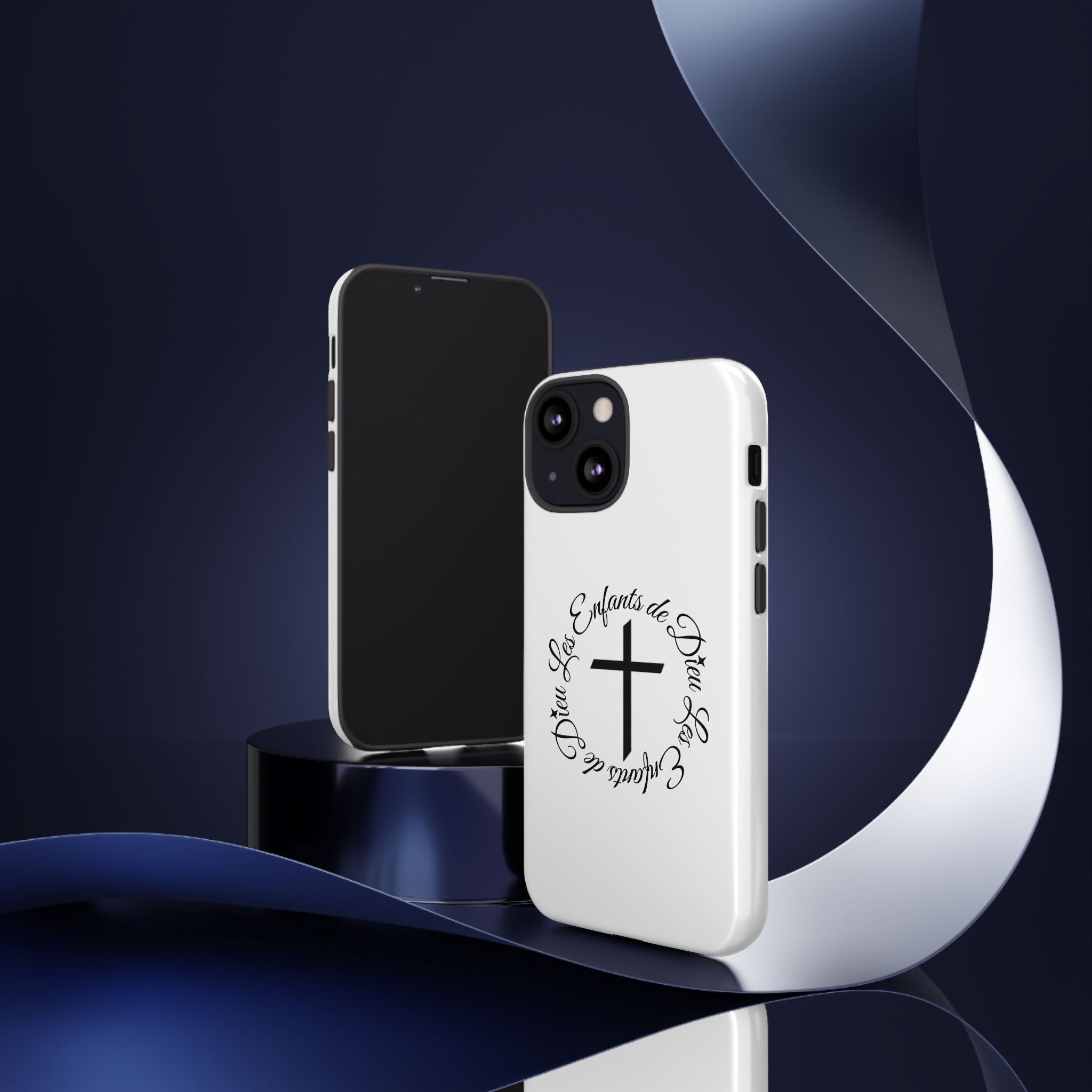 Les Enfants de Dieu Cross Phone Case