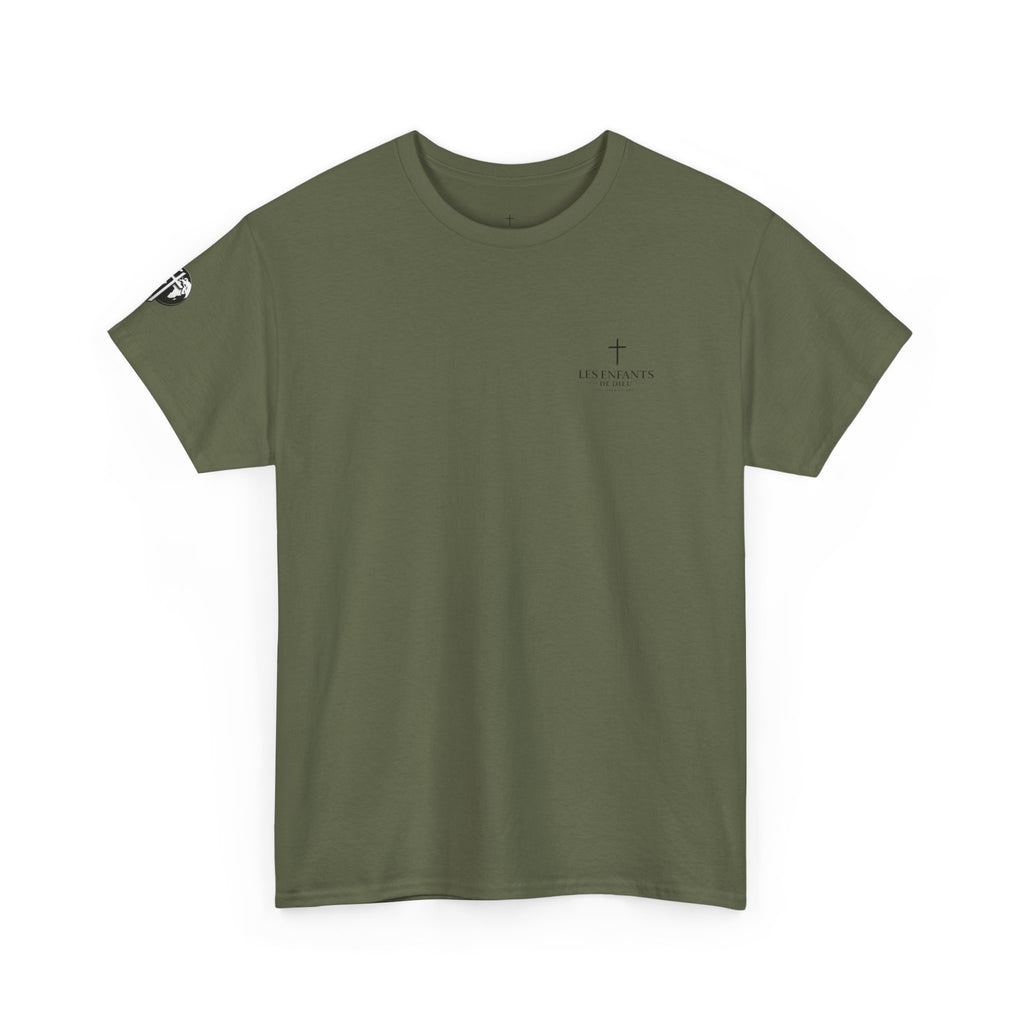 Les Enfants de Dieu Tee - Jesus Saves Tee - Psalm 23:4