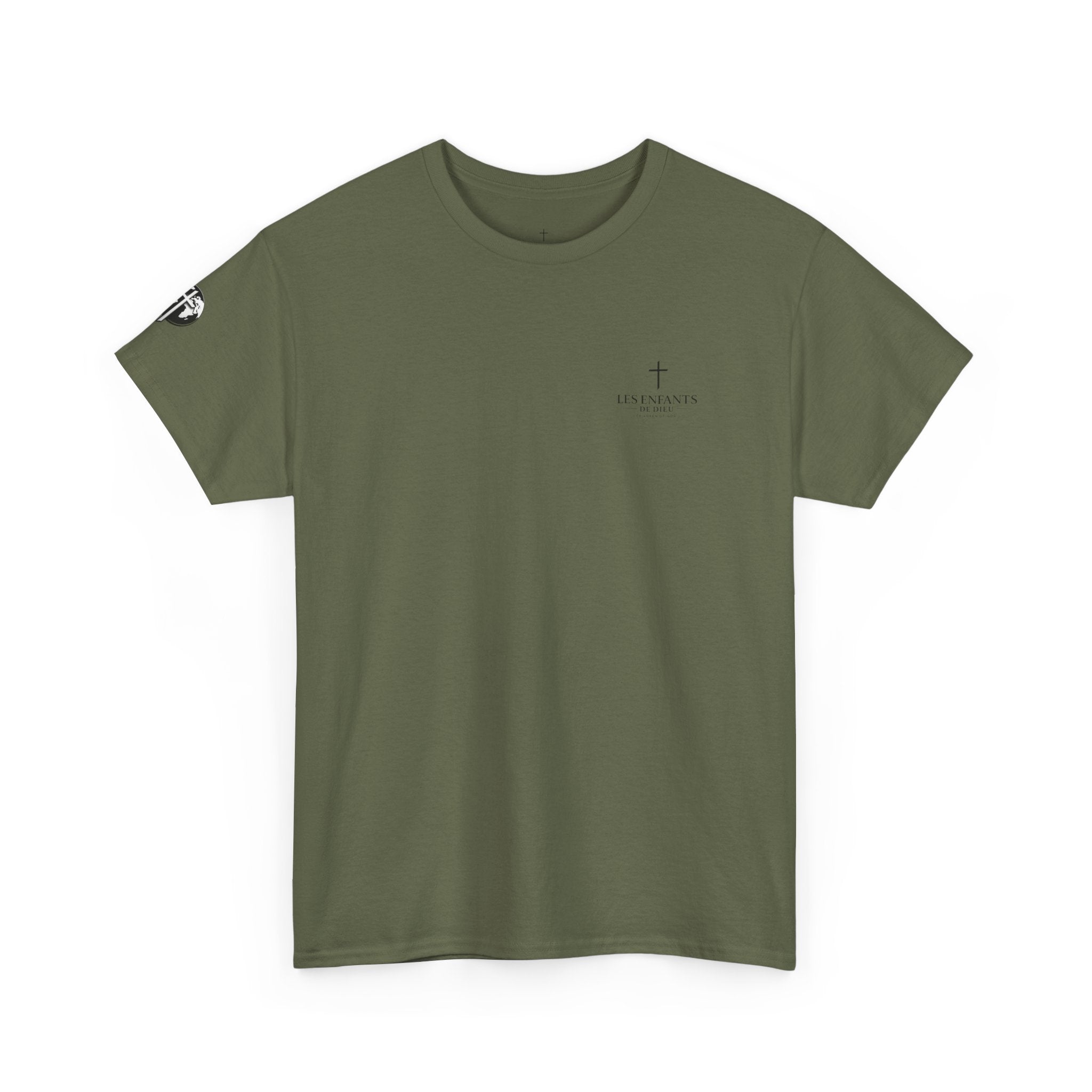 Les Enfants de Dieu Tee - Jesus Saves Tee - Psalm 23:4