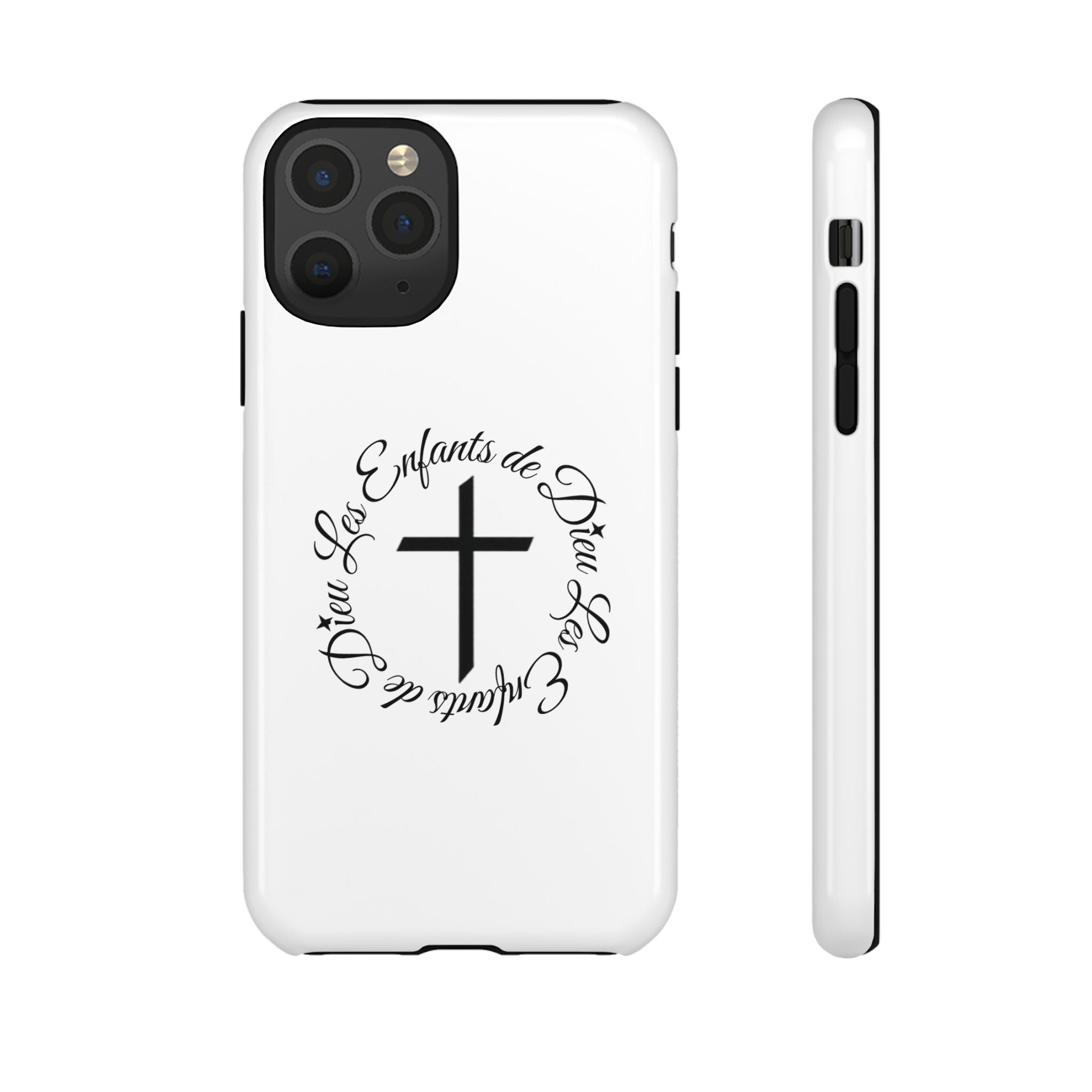 Les Enfants de Dieu Cross Phone Case