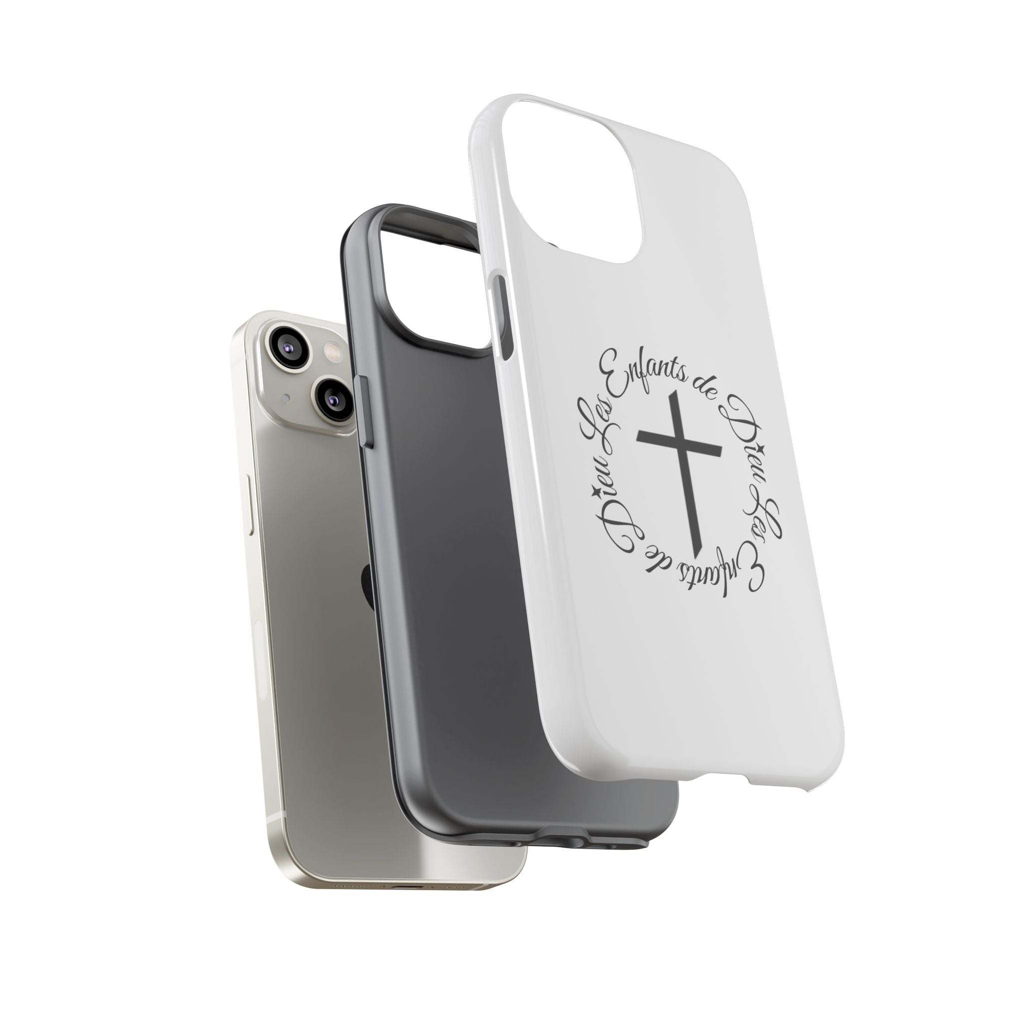 Les Enfants de Dieu Cross Phone Case