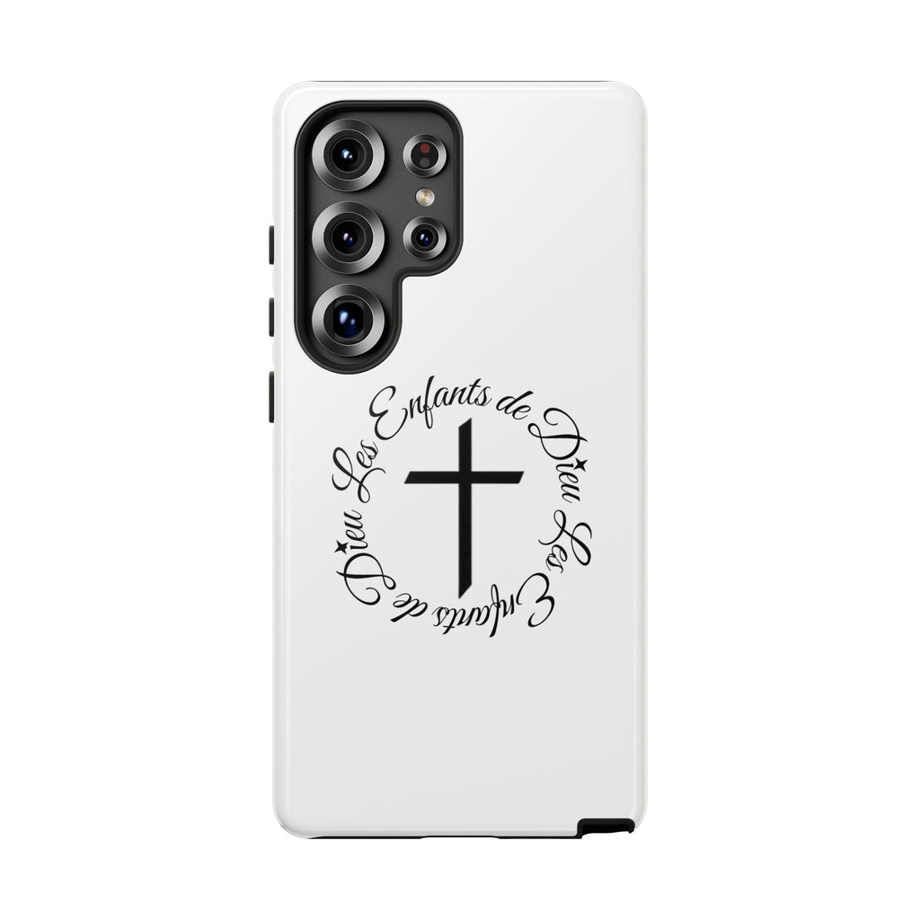 Les Enfants de Dieu Cross Phone Case