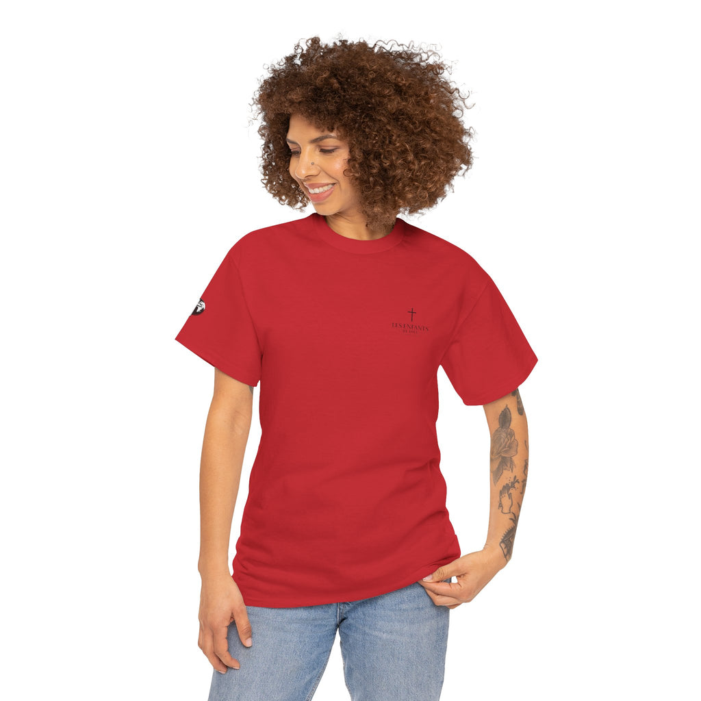 Les Enfants de Dieu Tee - Jesus Saves Tee - Psalm 23:4