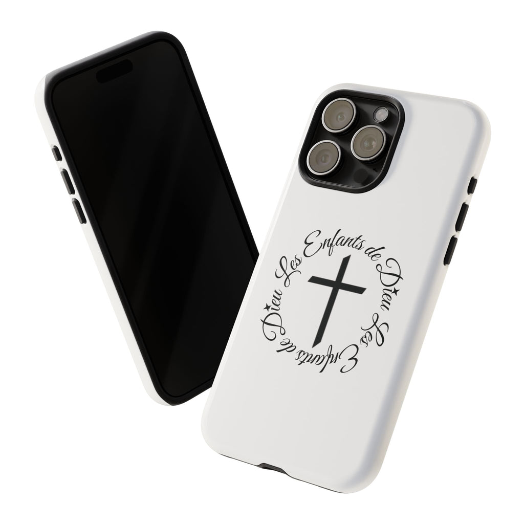 Les Enfants de Dieu Cross Phone Case