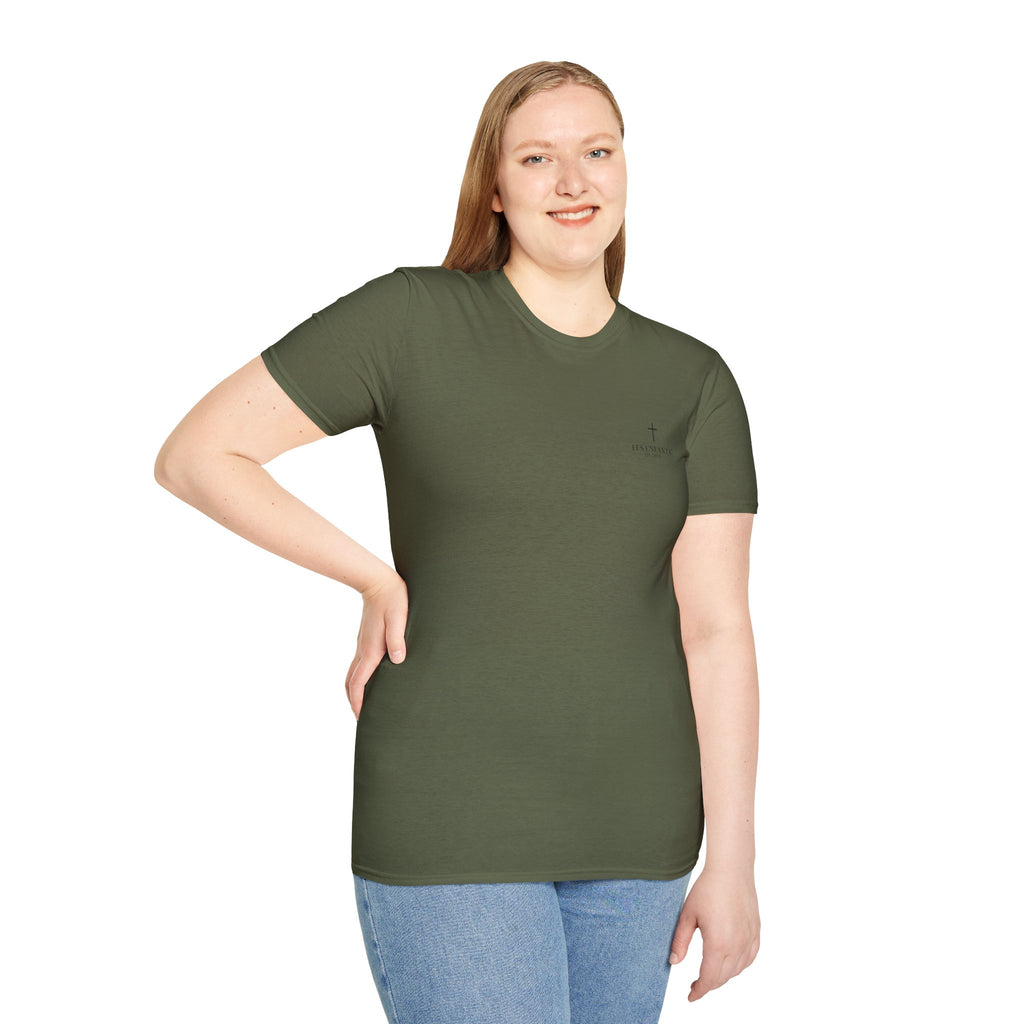 Les Enfants de Dieu T-Shirt — Jesus Saves Shirt - Psalm 23:4