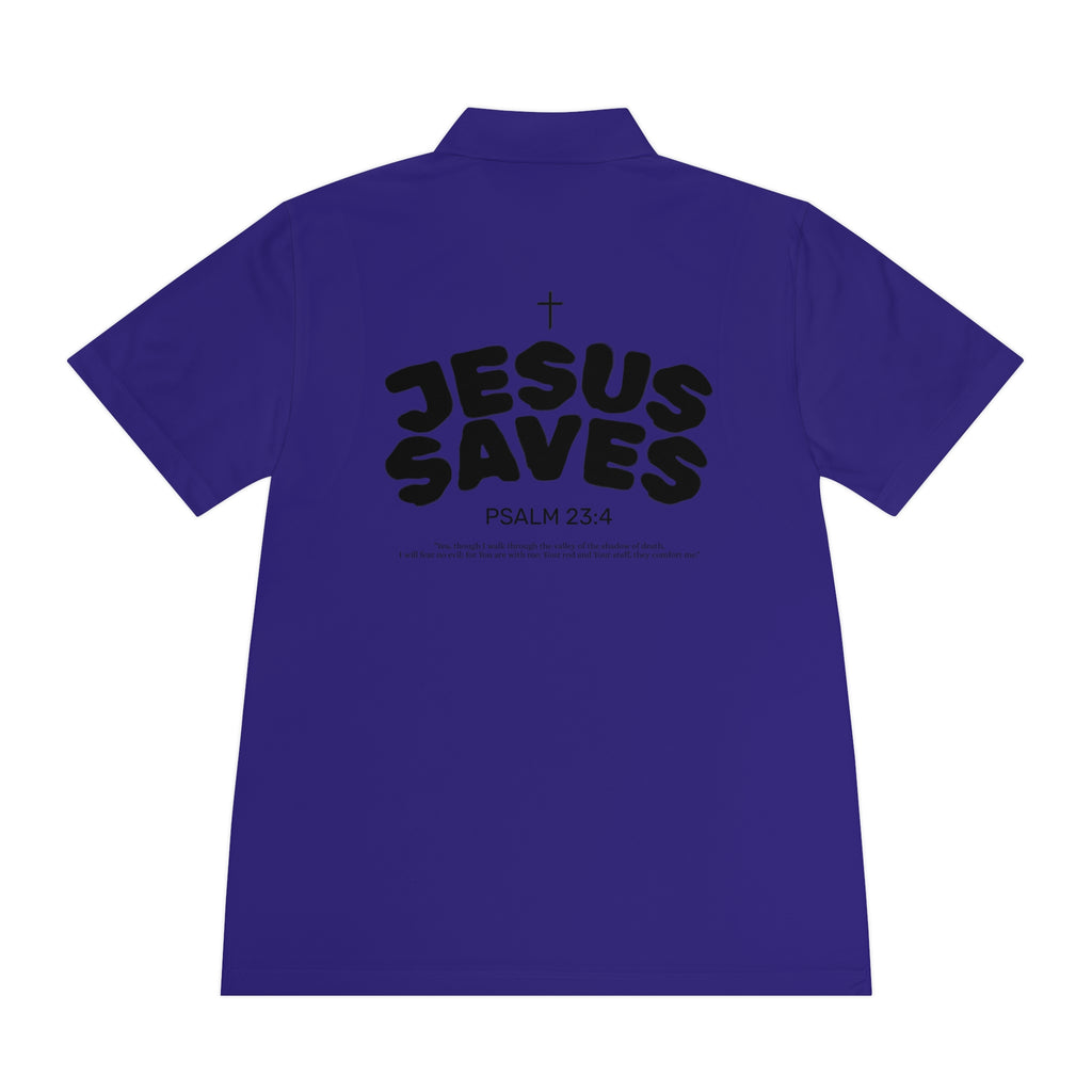 Les Enfants de Dieu Polo - Jesus Saves Polo - Psalm 23:4