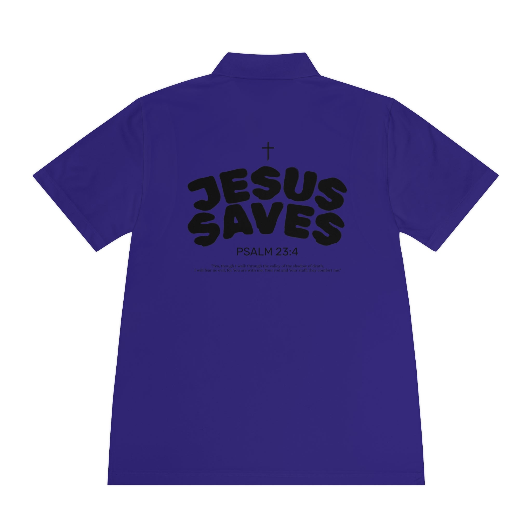 Les Enfants de Dieu Polo - Jesus Saves Polo - Psalm 23:4