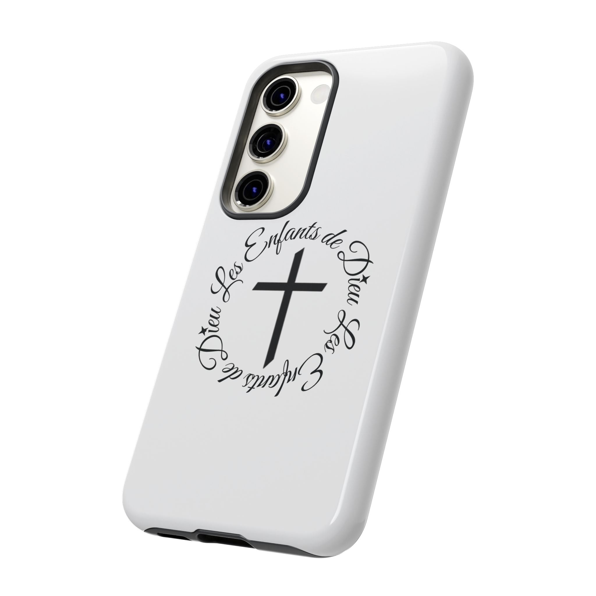 Les Enfants de Dieu Cross Phone Case