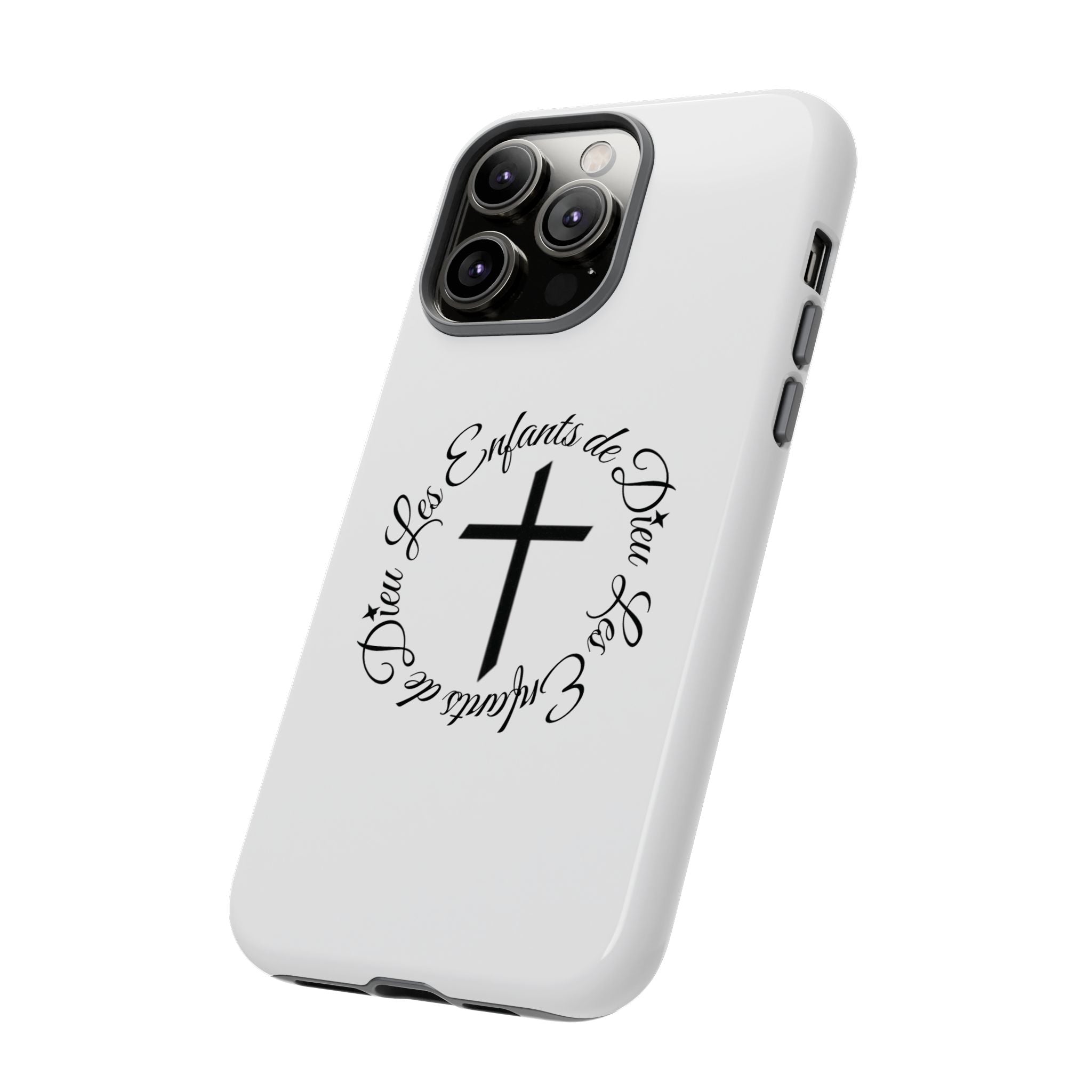 Les Enfants de Dieu Cross Phone Case