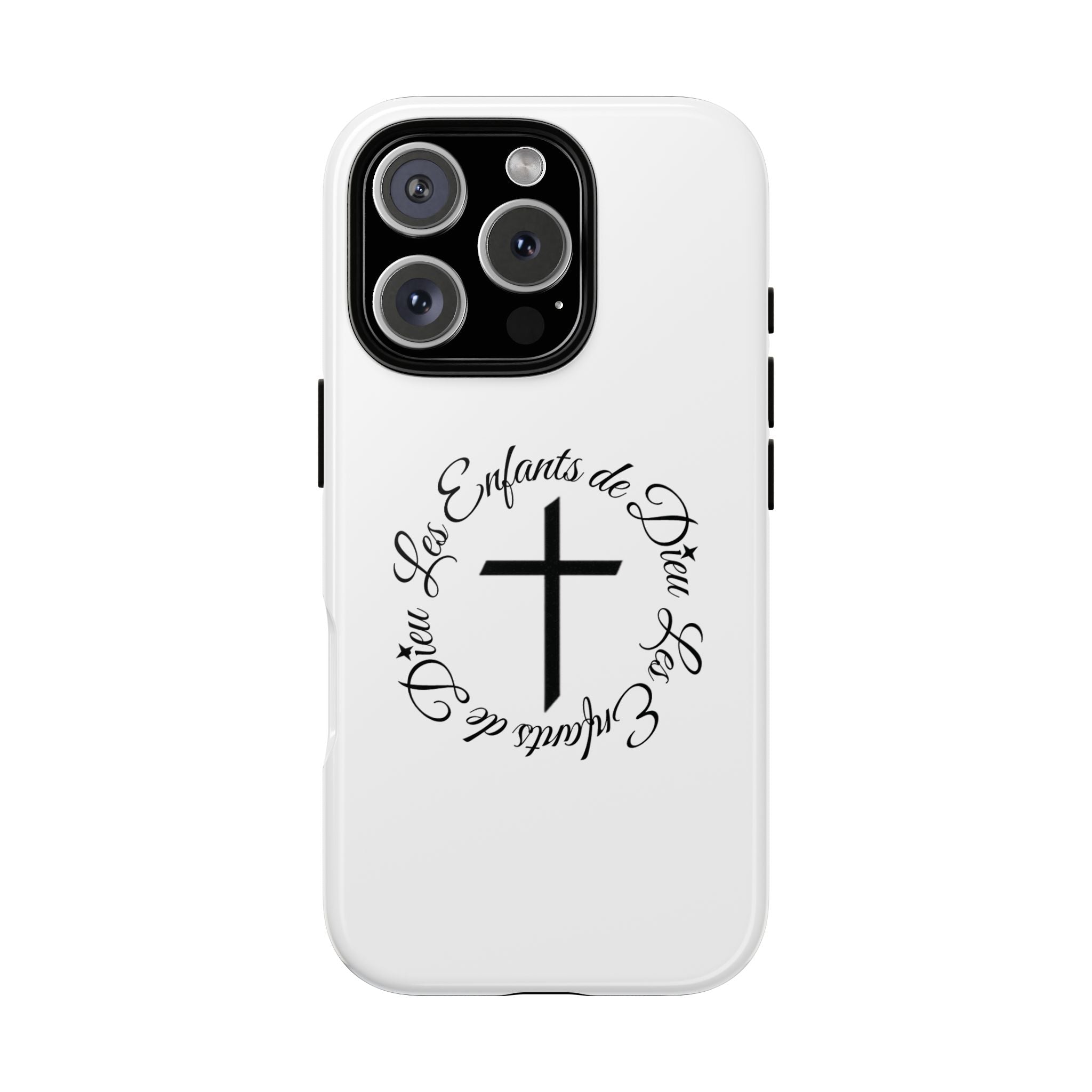 Les Enfants de Dieu Cross Phone Case
