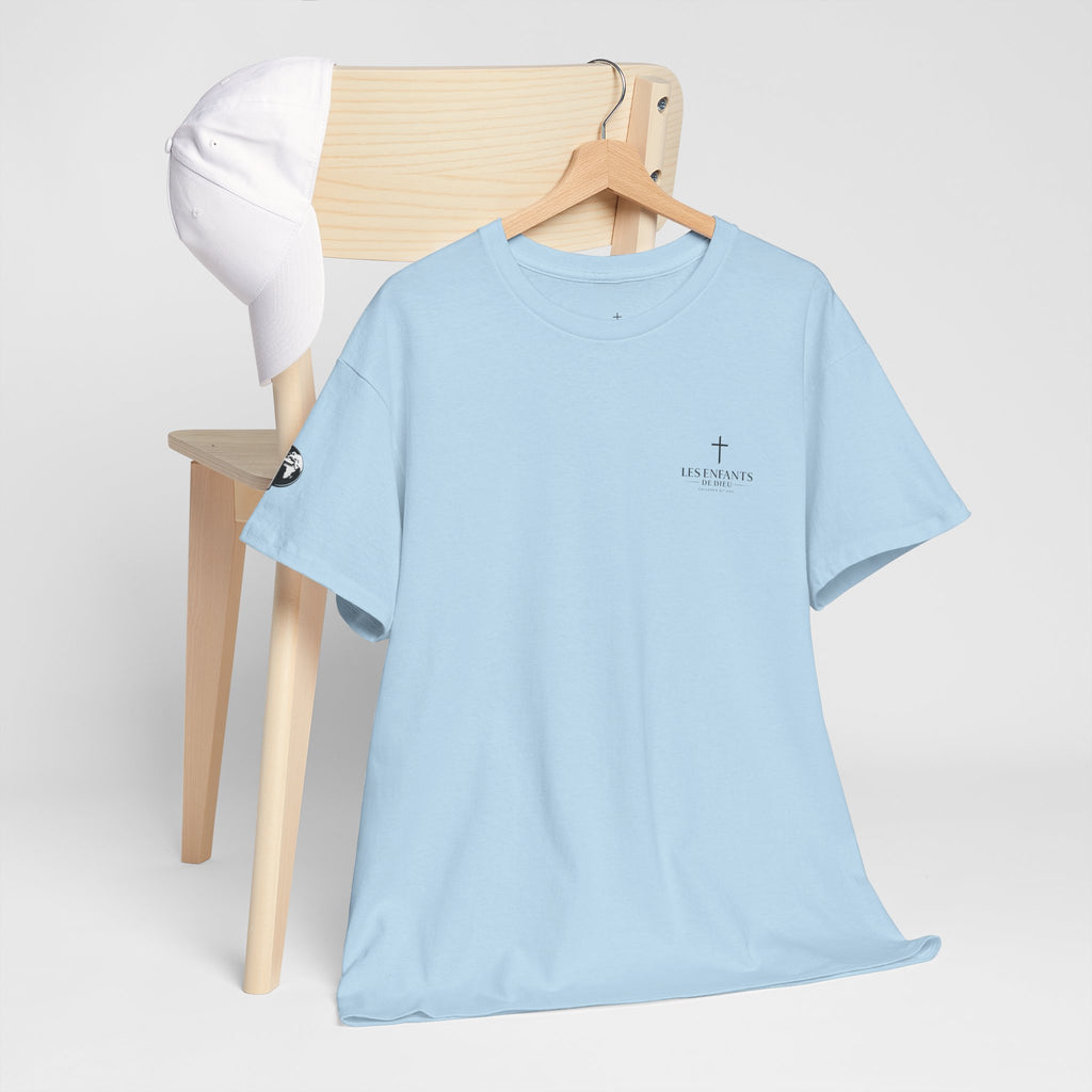 Les Enfants de Dieu Tee - Jesus Saves Tee - Psalm 23:4