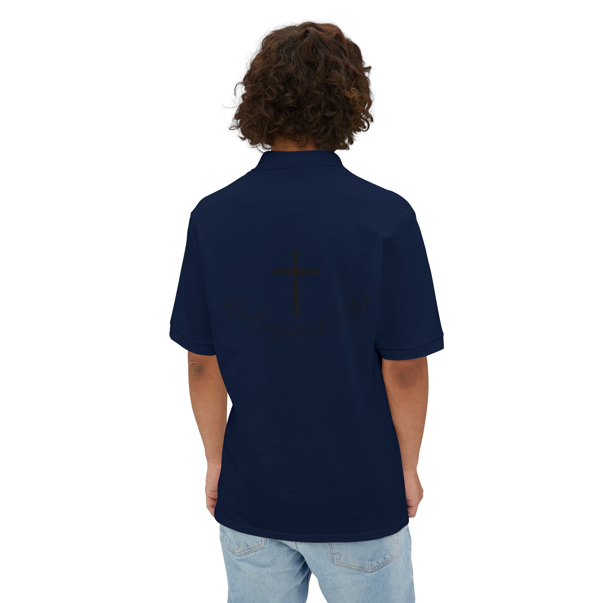 Les Enfants de Dieu 100% Cotton Men's Polo