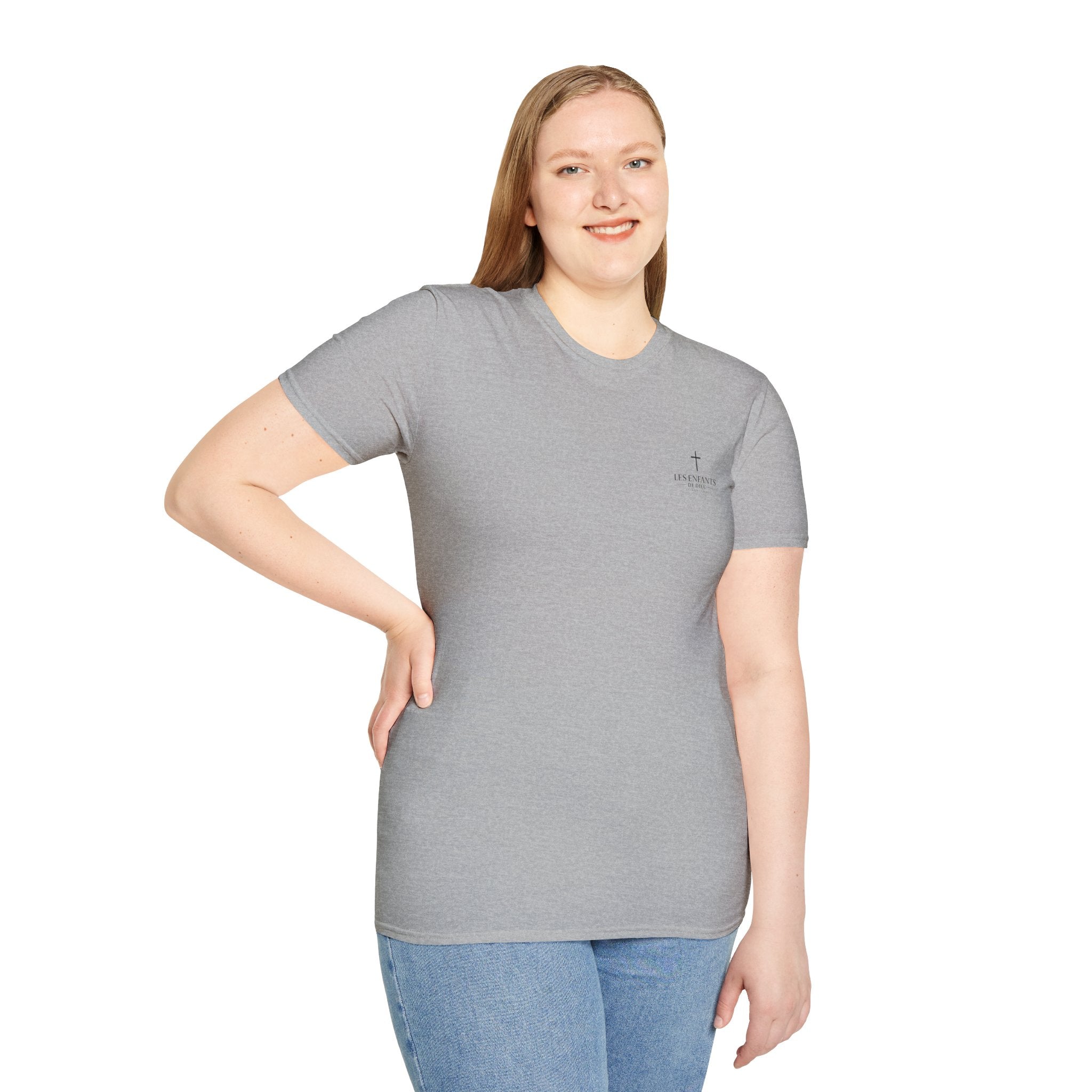 Les Enfants de Dieu T-Shirt — Jesus Saves Shirt - Psalm 23:4