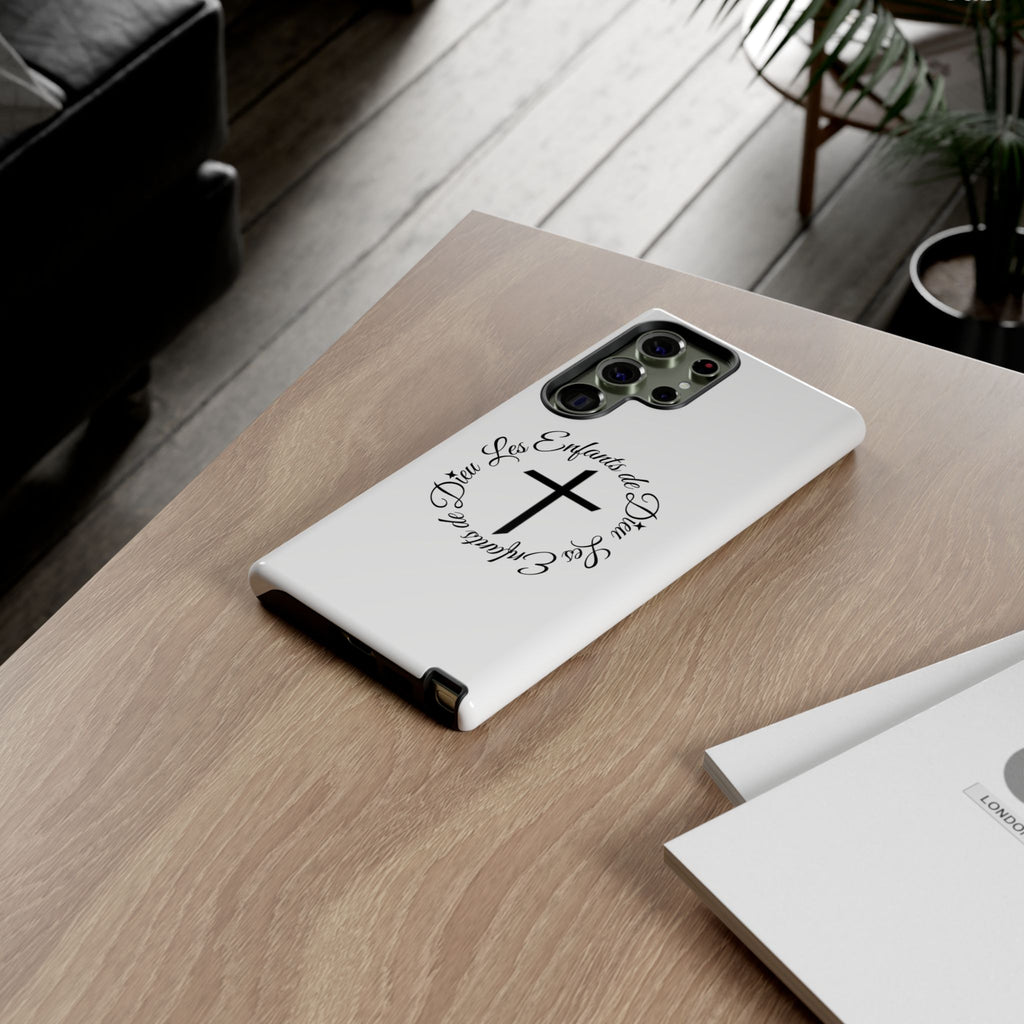 Les Enfants de Dieu Cross Phone Case