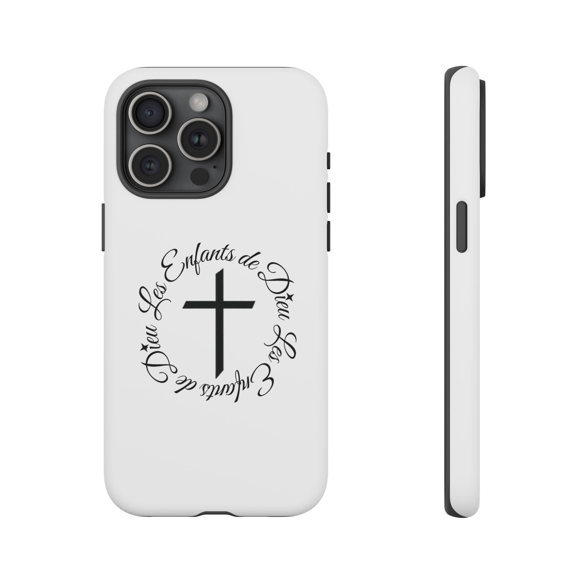Les Enfants de Dieu Cross Phone Case