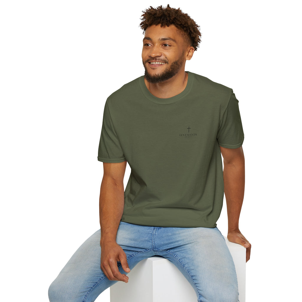 Les Enfants de Dieu T-Shirt — Jesus Saves Shirt - Psalm 23:4