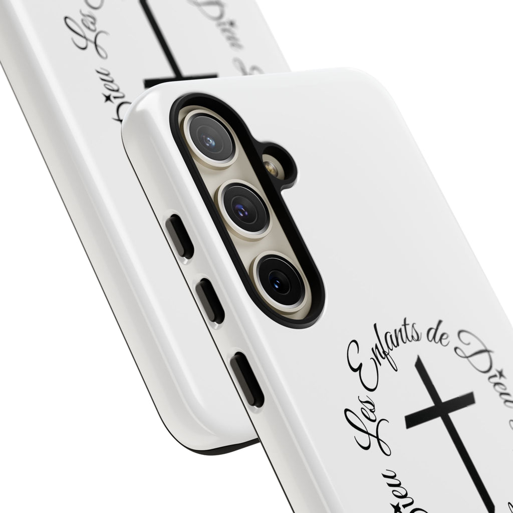 Les Enfants de Dieu Cross Phone Case
