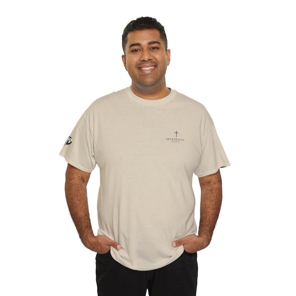 Les Enfants de Dieu Tee - Jesus Saves Tee - Psalm 23:4
