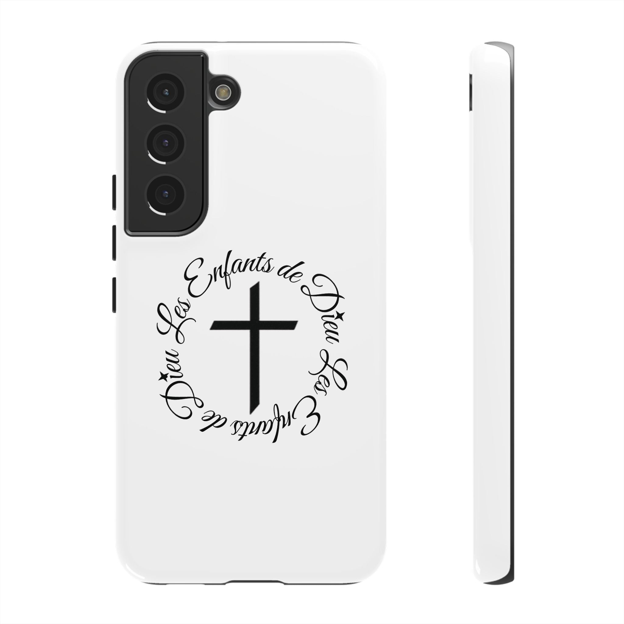 Les Enfants de Dieu Cross Phone Case
