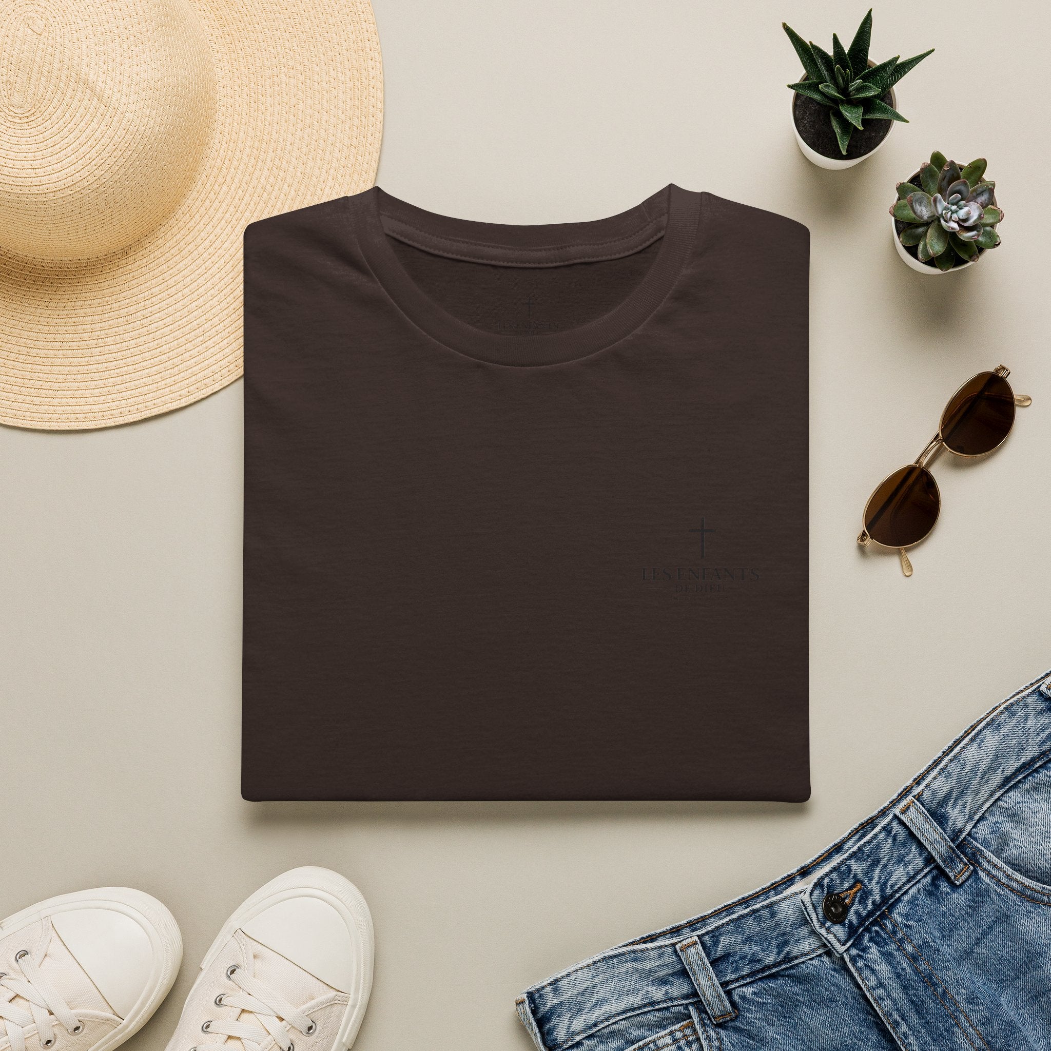 Les Enfants de Dieu T-Shirt — Jesus Saves Shirt - Psalm 23:4