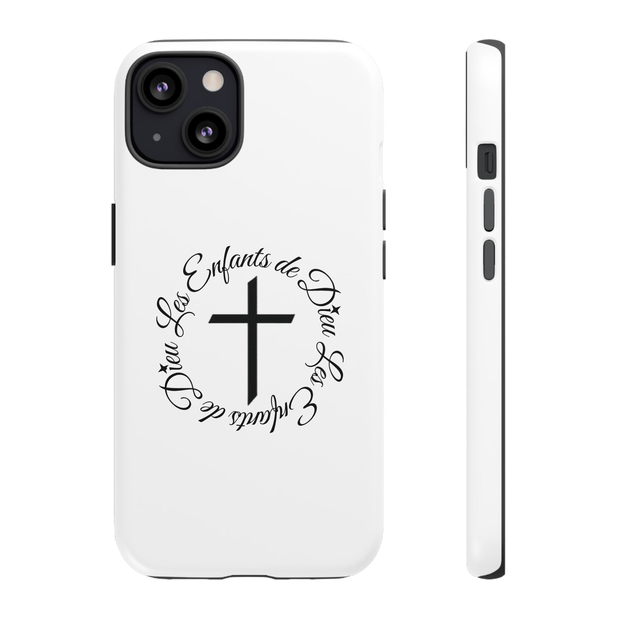 Les Enfants de Dieu Cross Phone Case