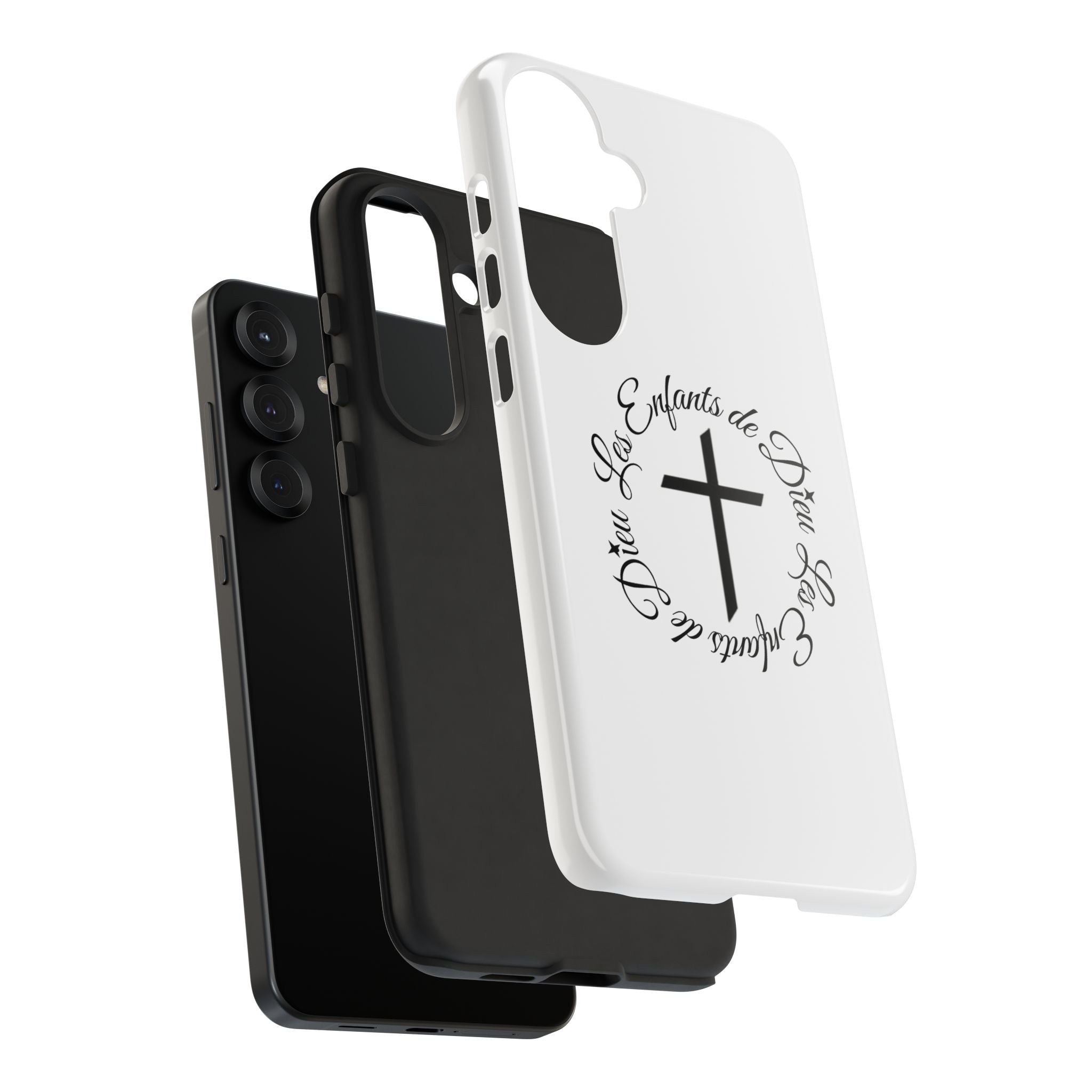 Les Enfants de Dieu Cross Phone Case