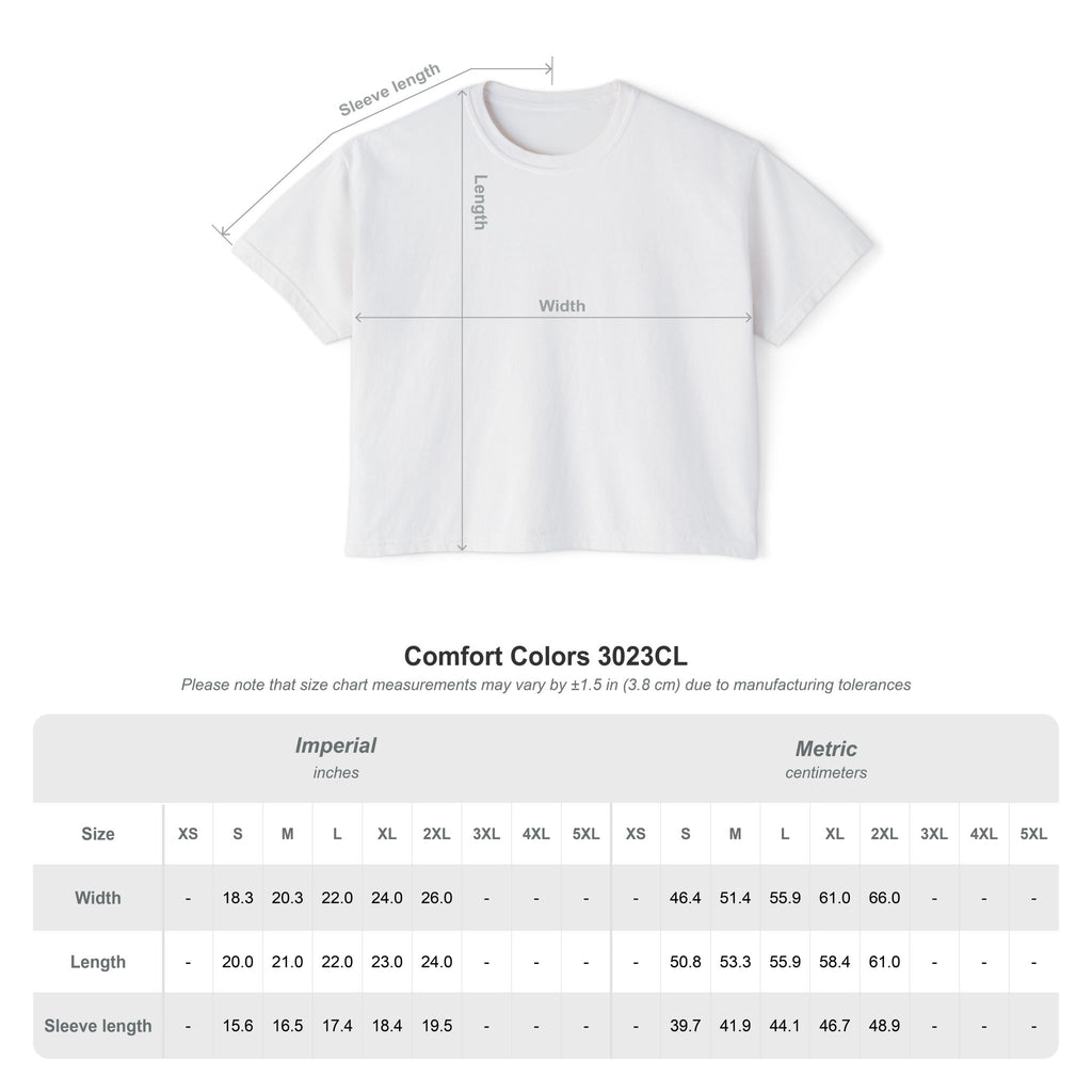 Les Enfants de Dieu Women's Boxy Tee