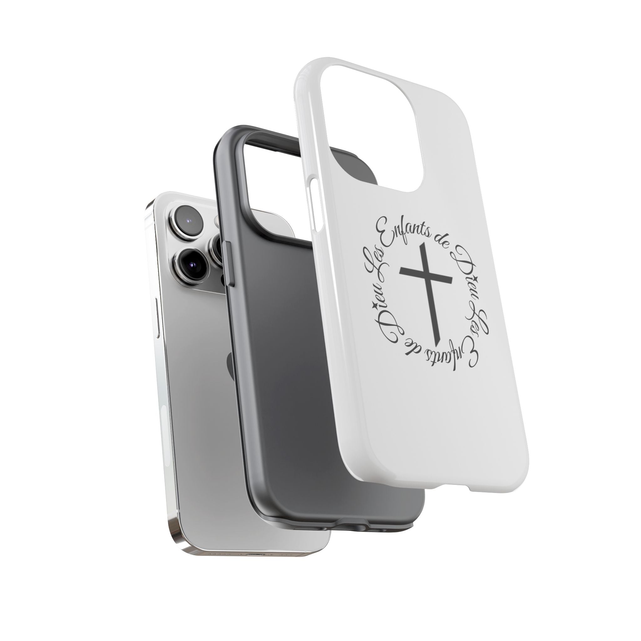 Les Enfants de Dieu Cross Phone Case