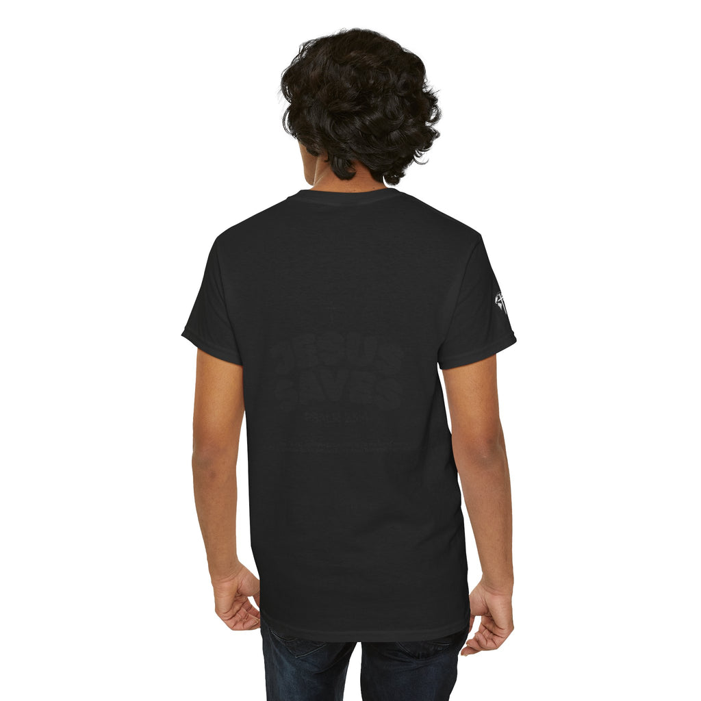 Les Enfants de Dieu Tee - Jesus Saves Tee - Psalm 23:4