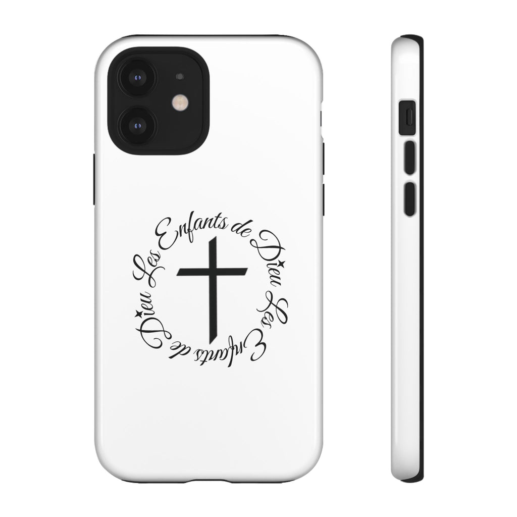 Les Enfants de Dieu Cross Phone Case