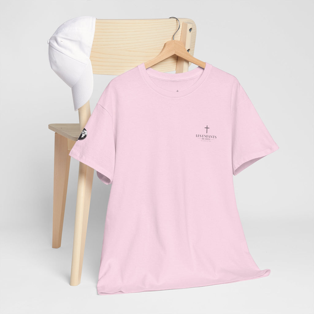 Les Enfants de Dieu Tee - Jesus Saves Tee - Psalm 23:4